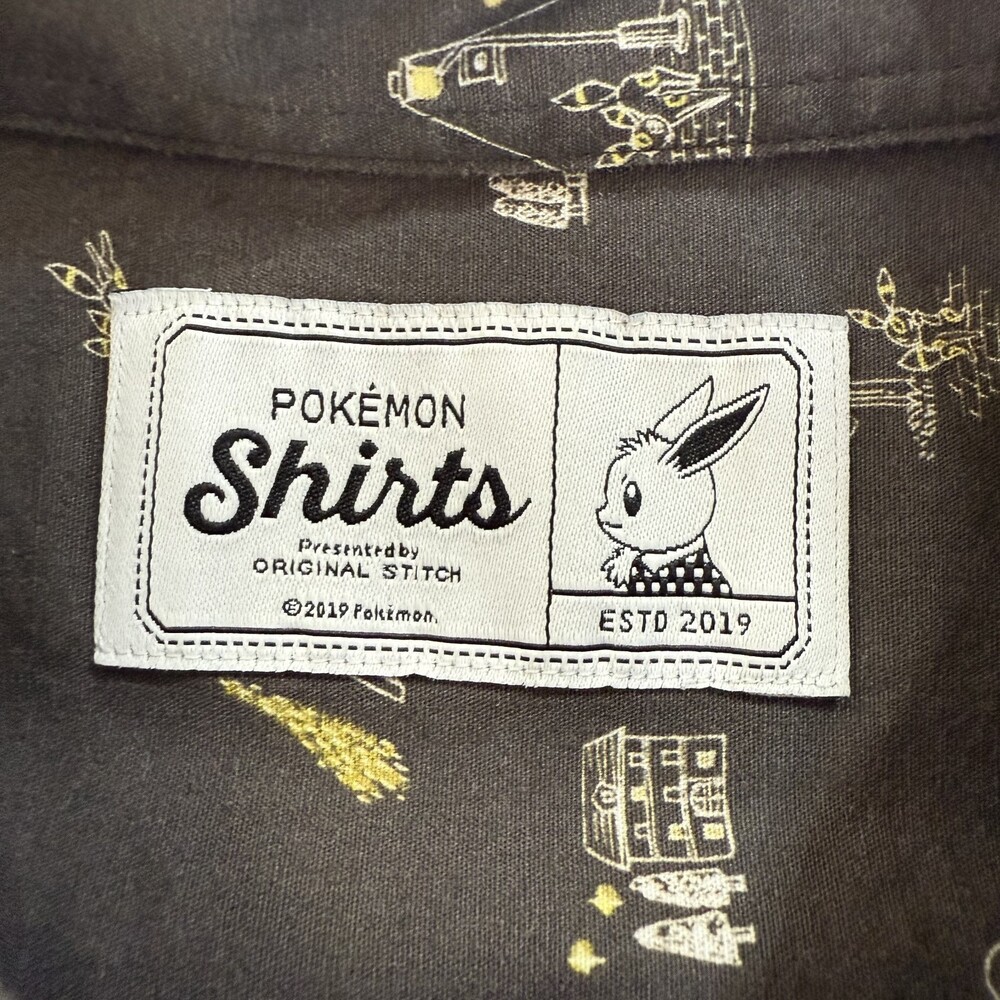 Pokémon Jirachi Button‑Up Shirt Japan Exclusive – Mens L/XL Rare Collectible